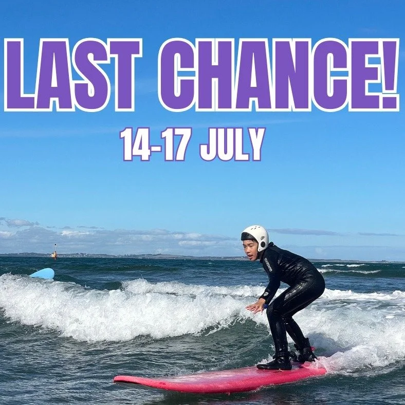 🌊 LAST CHANCE TO BOOK &ndash; JULY KIDS SURF CAMP! 🌊

Looking for the ultimate adventure for your kids? 🏄&zwj;♂️🏖️ Our July Kids Surf Camp is the perfect combination of ocean fun and cozy campfires &ndash; book a spot before it's too late!
🗓️ 3 
