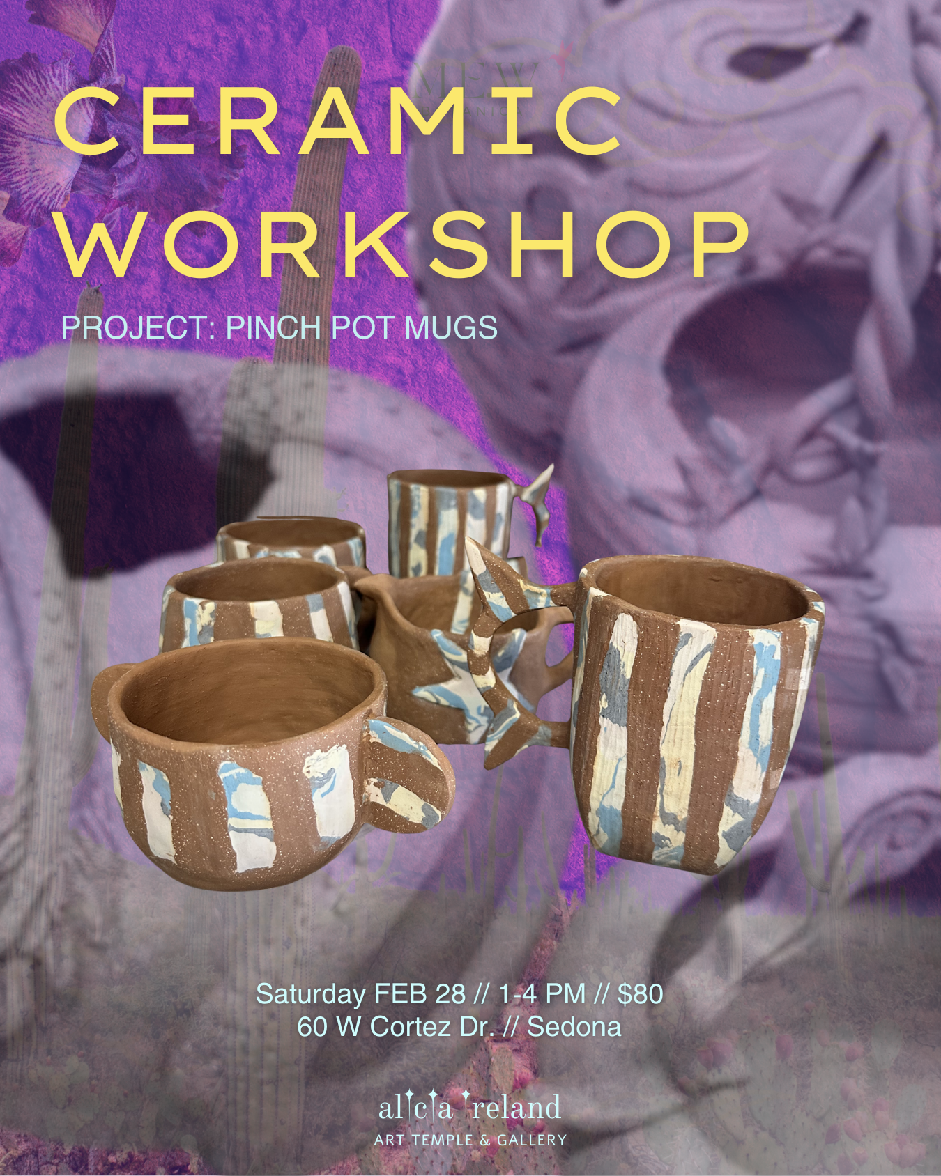 Ceramic Workshop: Pinch Pot Mugs