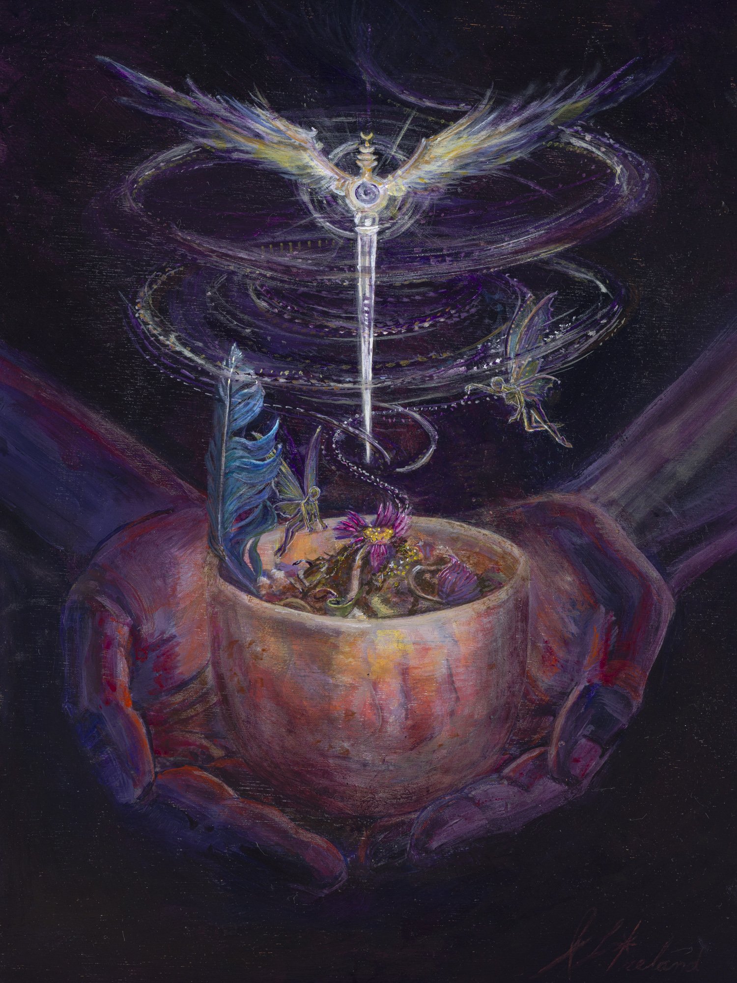 3 Grail-Acrylic on wood-Alicia Ireland .jpg