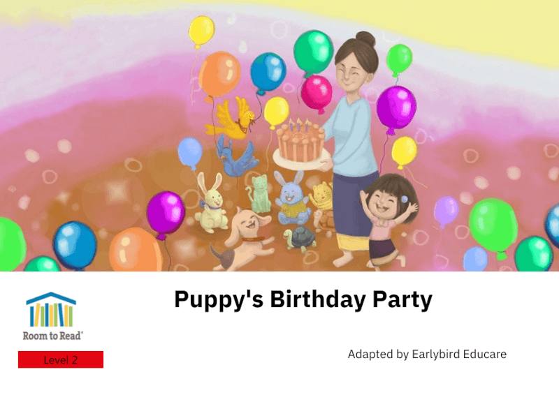 Puppy's birthday party