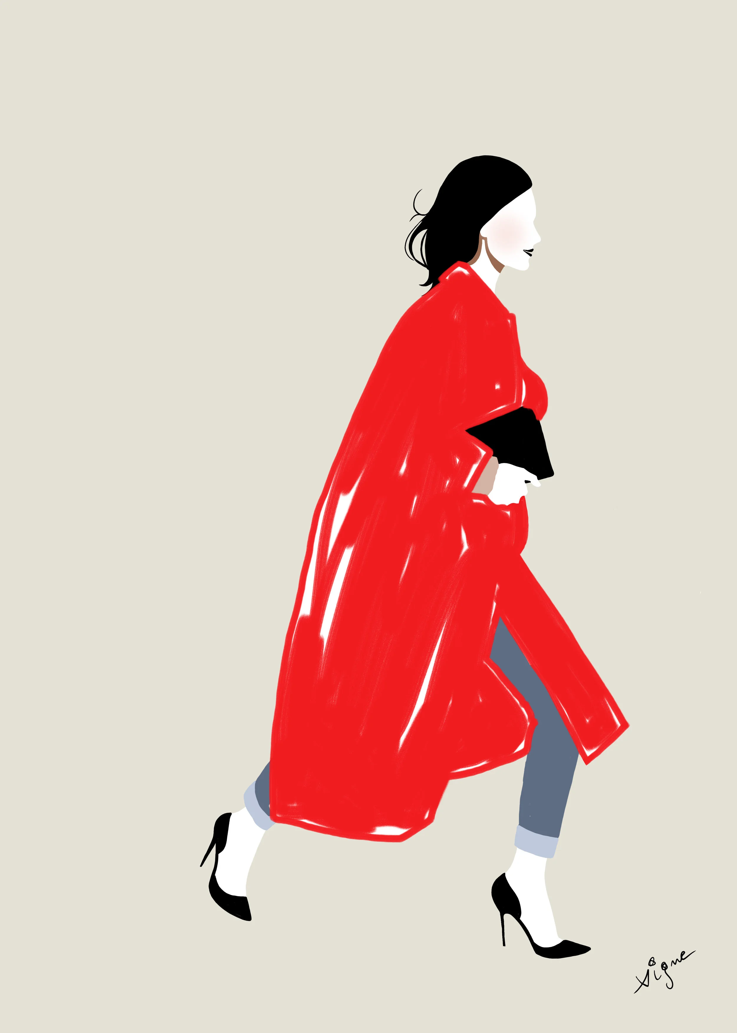 red coat
