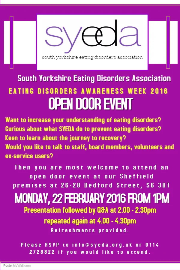 SYEDA Open Door Event