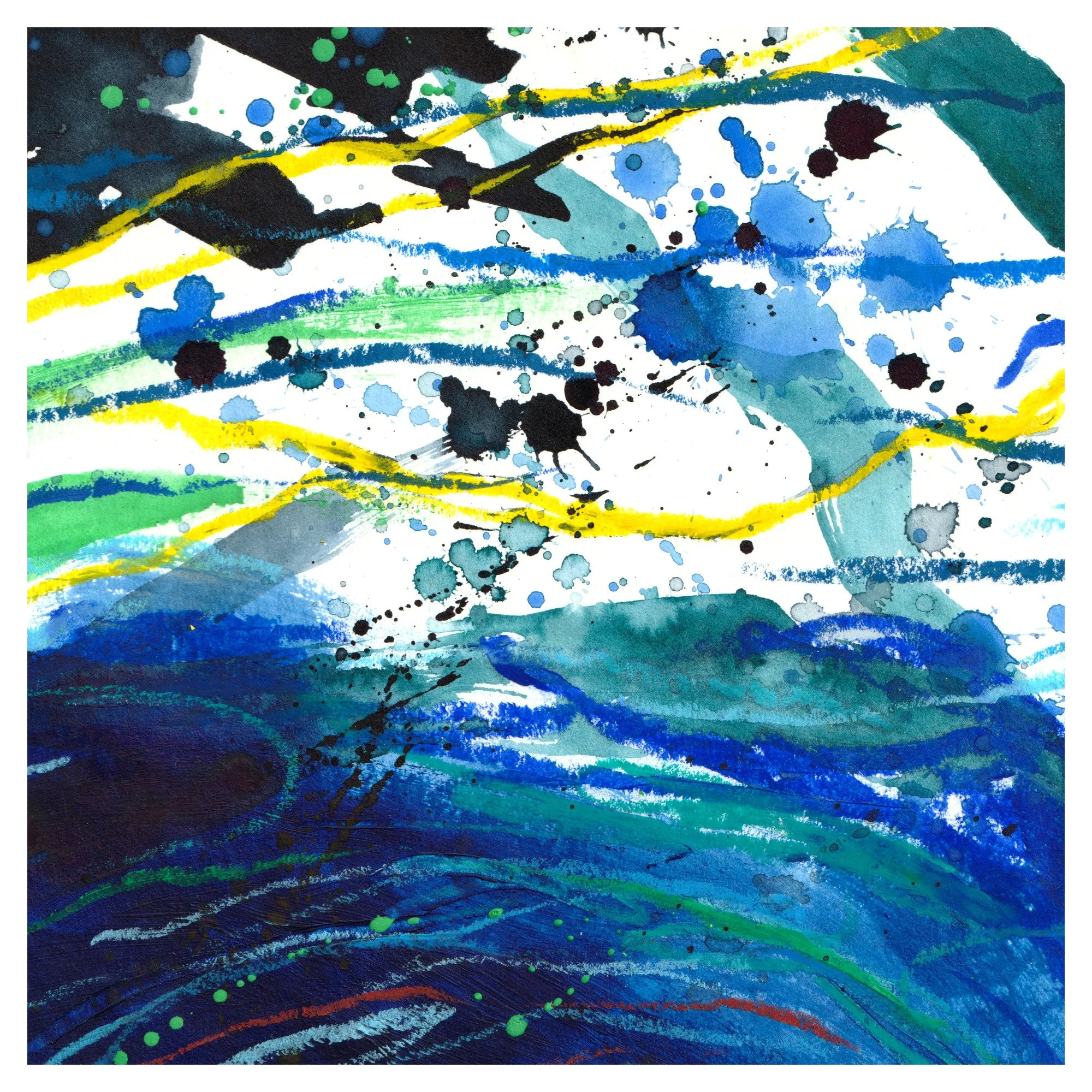 Collaboration with Taichi Chishaki: "carried by waves"
