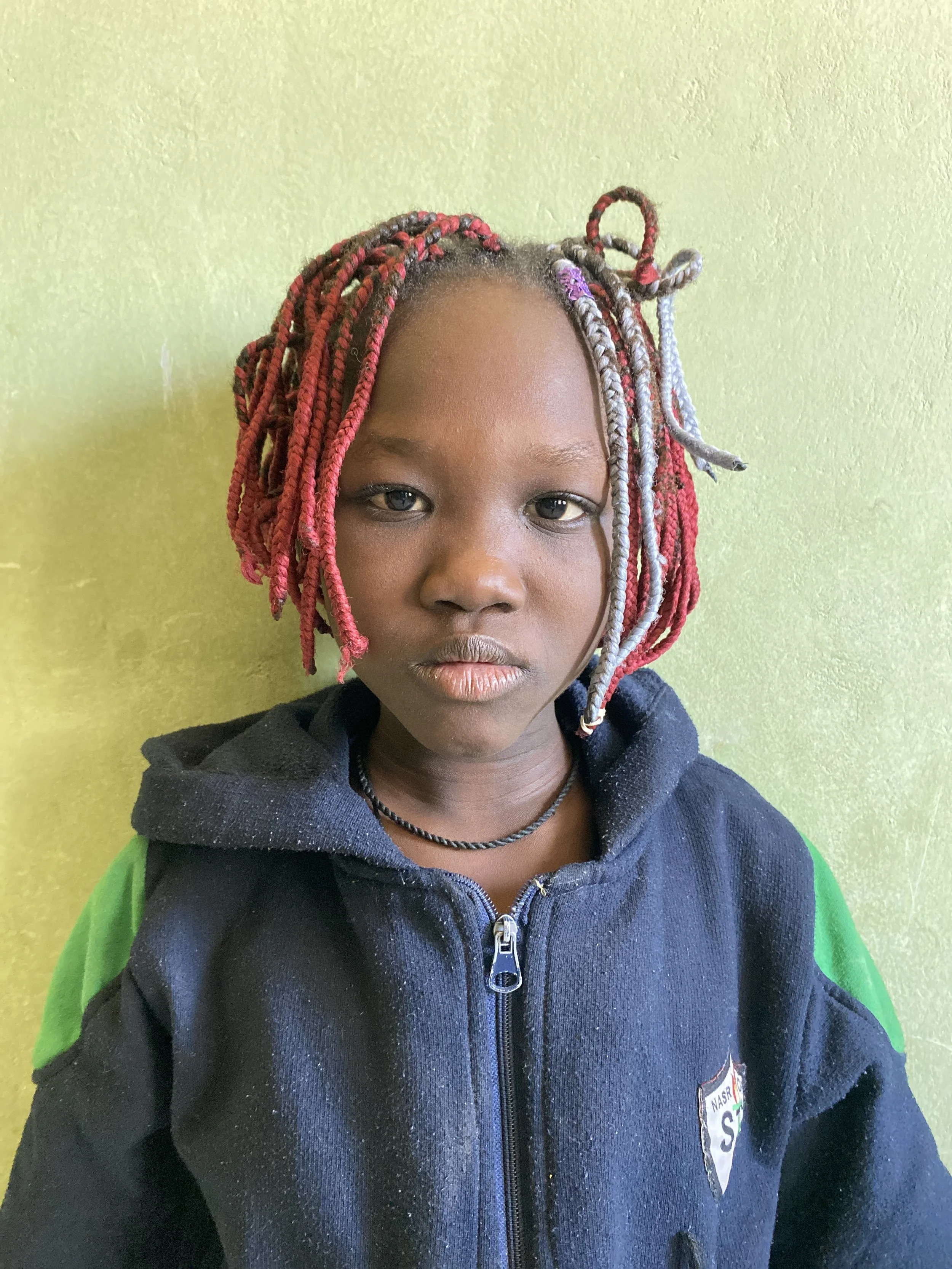 Samaf was chosen to go to school