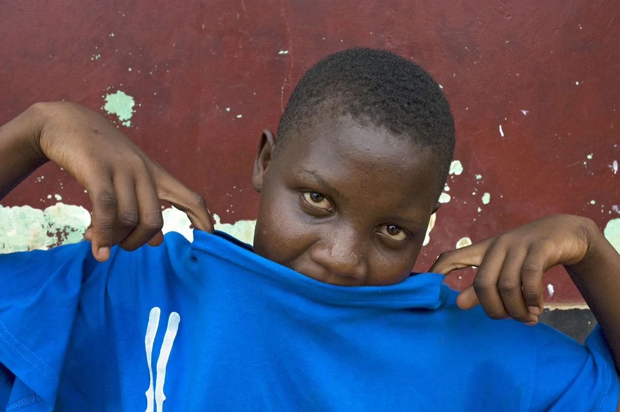 Silvia in Kampala, Uganda.