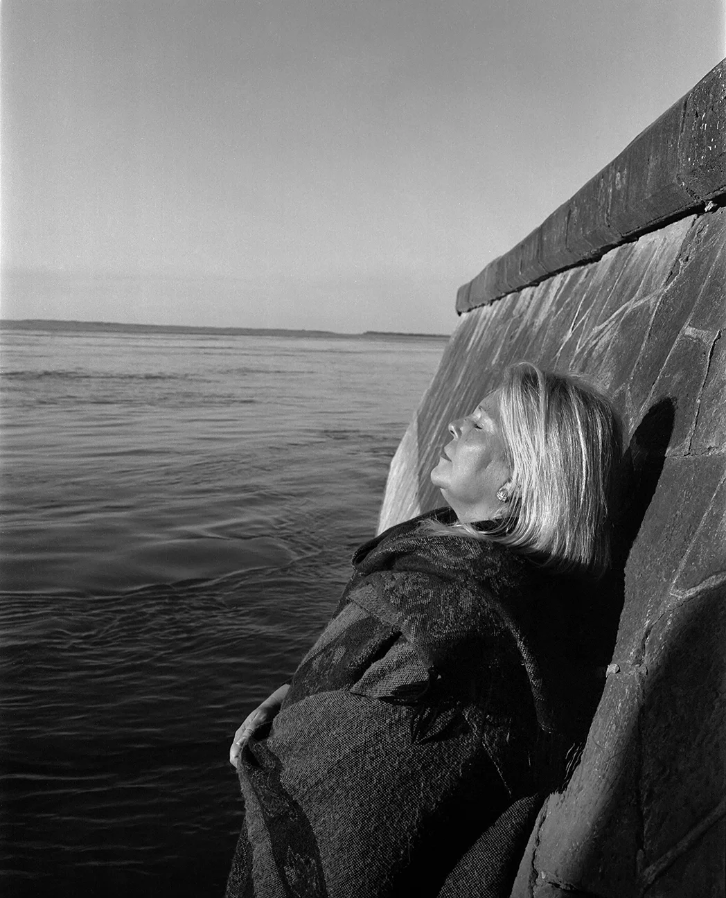 Lilita Carrio on the coast of the Paraná River, Argentina, 2008.