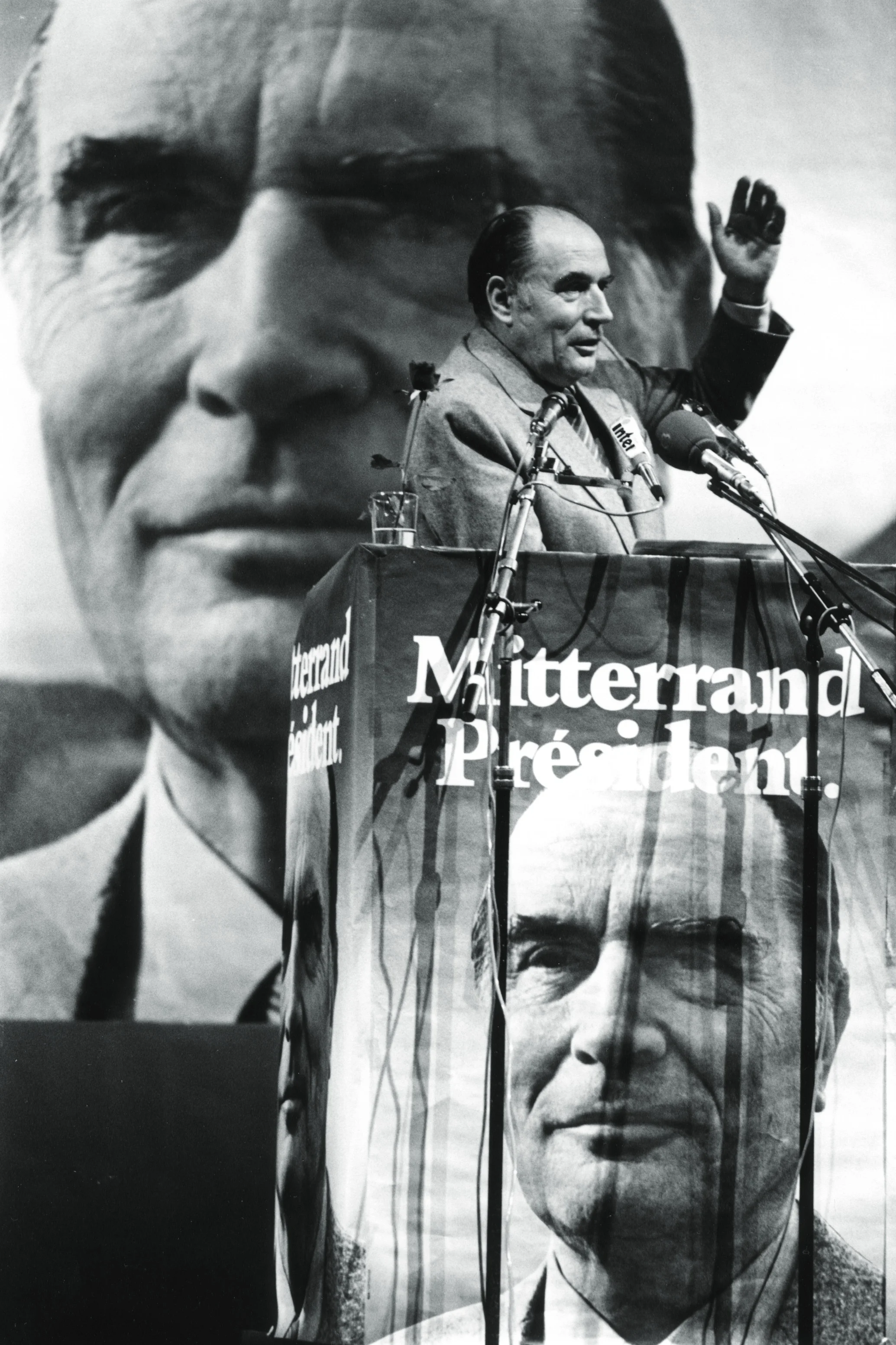 Campaigning.