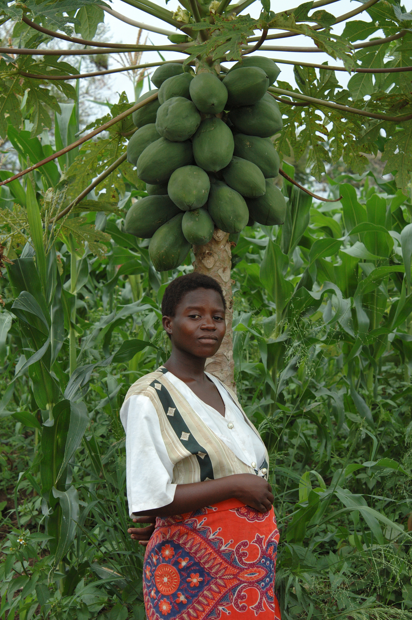 Margaret in Kyangwali refugee camp, North Uganda.