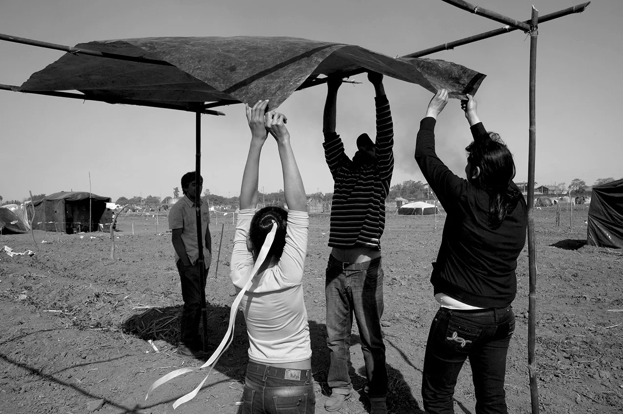 Occupying land for housing, Tucumán, Argentina, 2013
