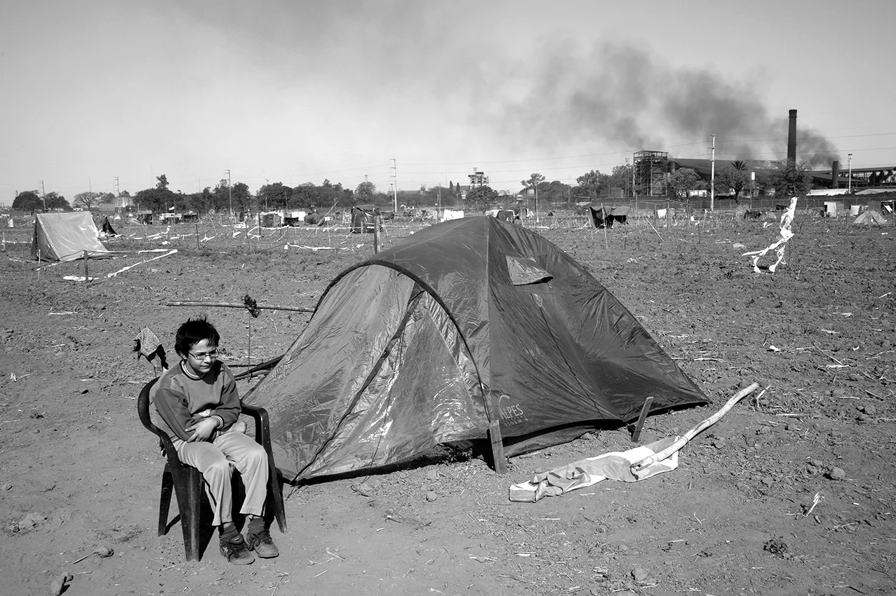 Occupying land for housing, Tucumán, Argentina, 2013