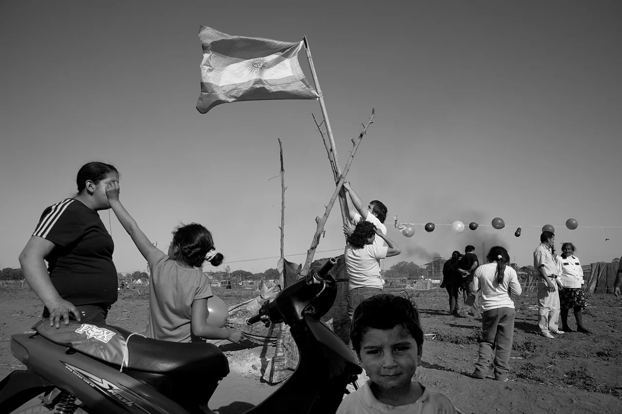 Occupying land for housing, Tucumán, Argentina, 2013