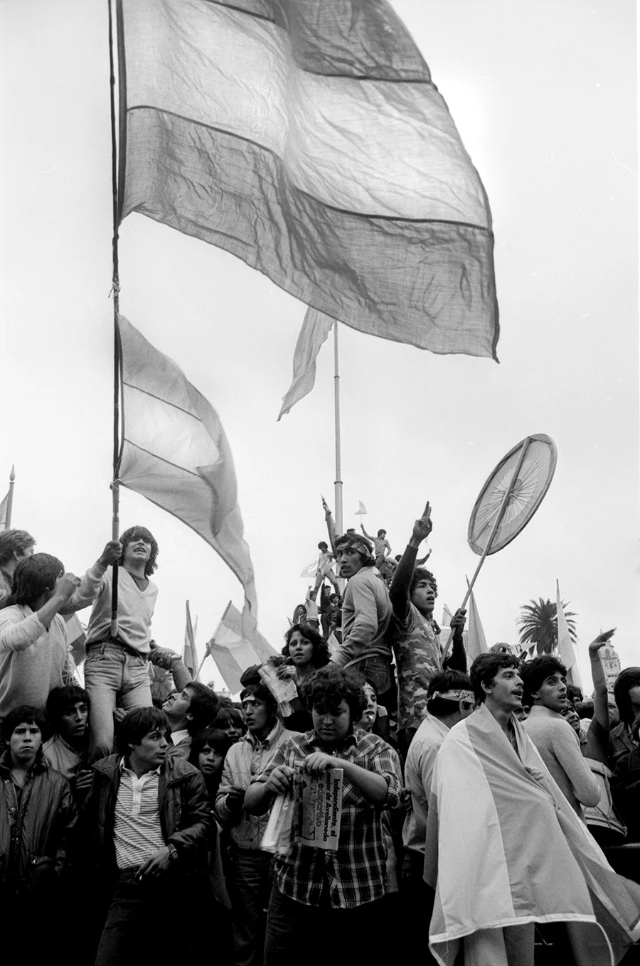 Demonstration during Malvinas War