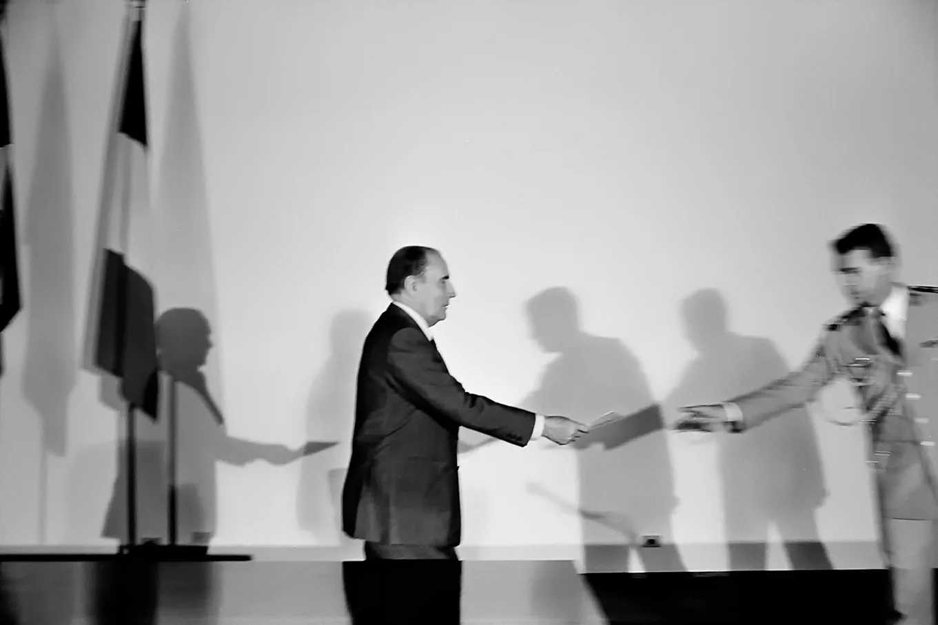 President Mitterrand in Brasil