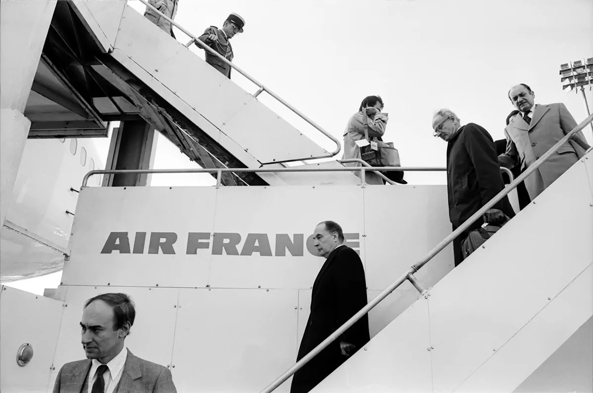 Returning from a trip to the US