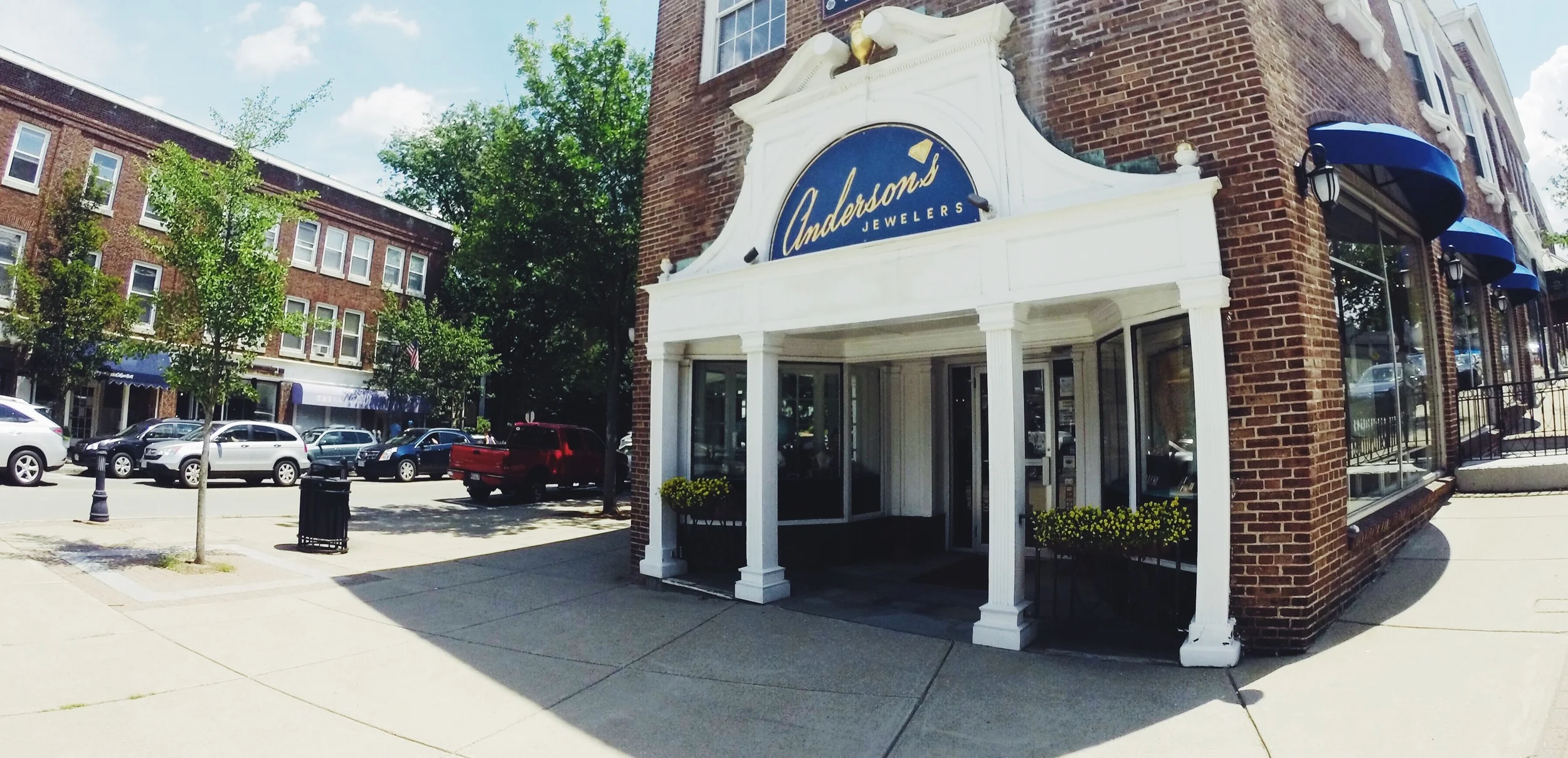 Anderson's jewelers storefront | WELLESLEY MASSACHUSETTS