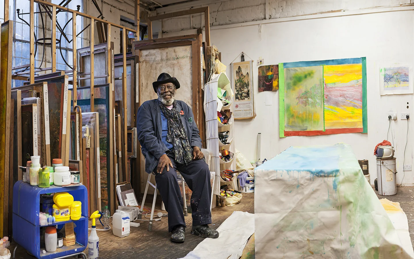 Frank Bowling RA - London