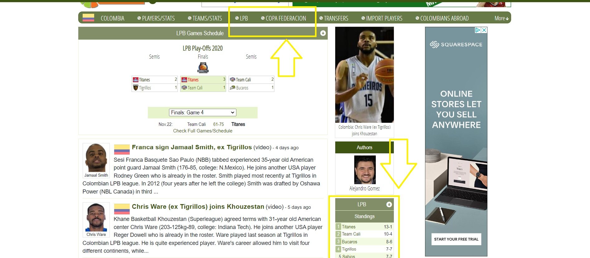 Overseas basketball players can find specific pro leagues and teams through  Eurobasket.com.