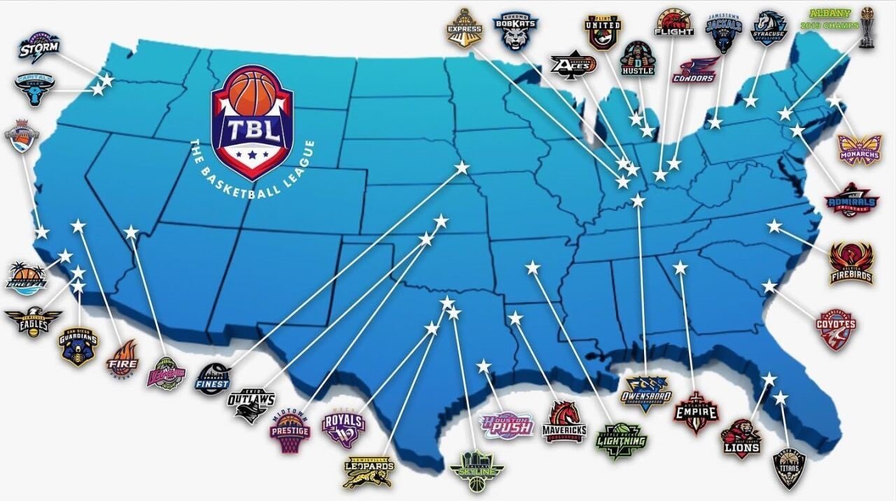 The TBL is an American-based overseas pro league with 34 teams, making it one of the easiest leagues to get started in.