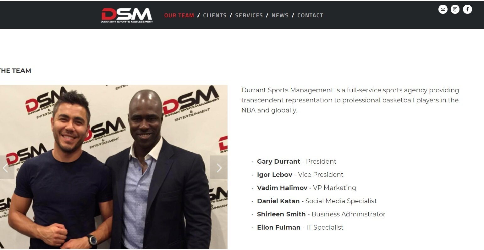 Many basketball agents are former players, allowing for better connections worldwide.