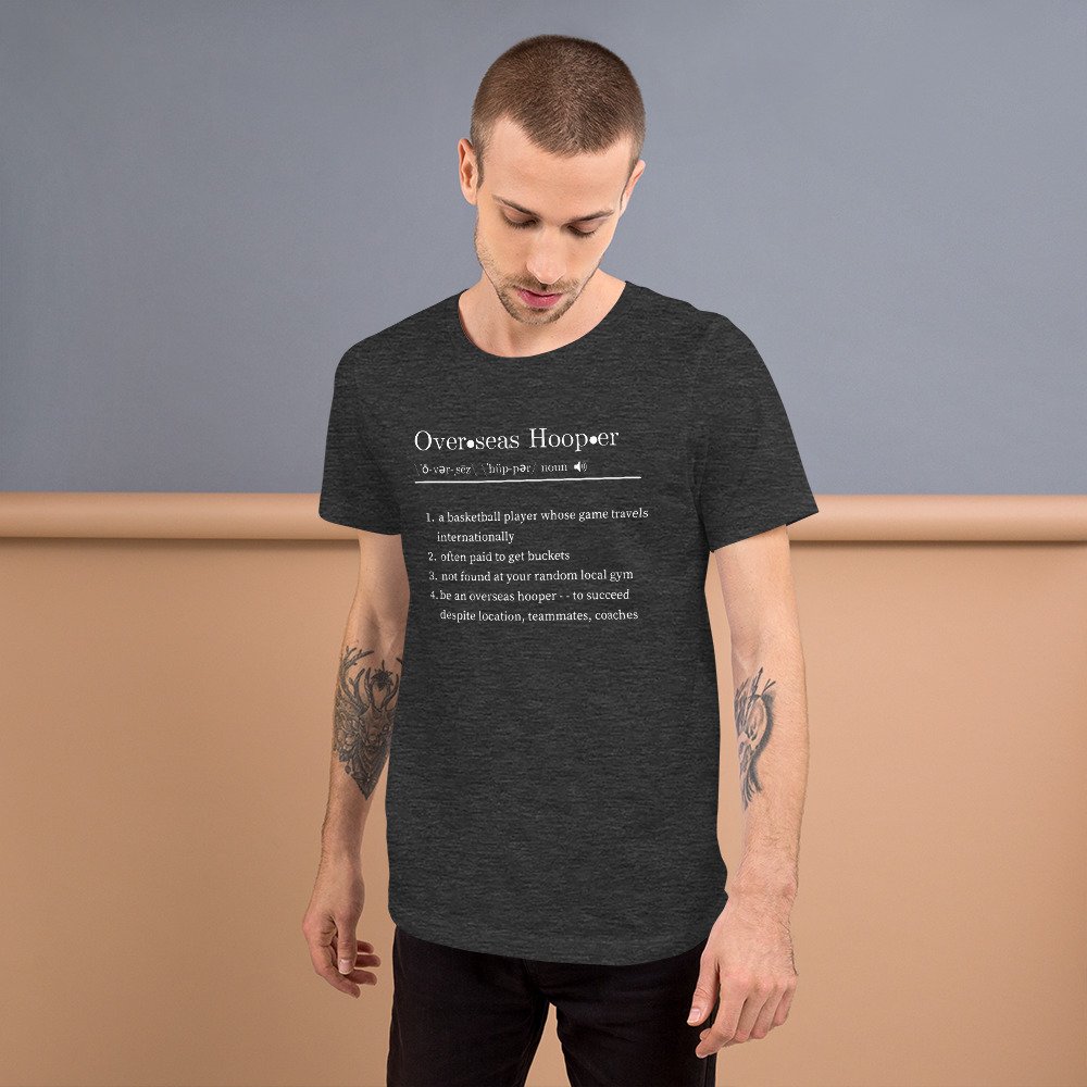 Overseas Basketball Hooper Definition Shirt (Funny) — Jose Colorado | T-Shirts