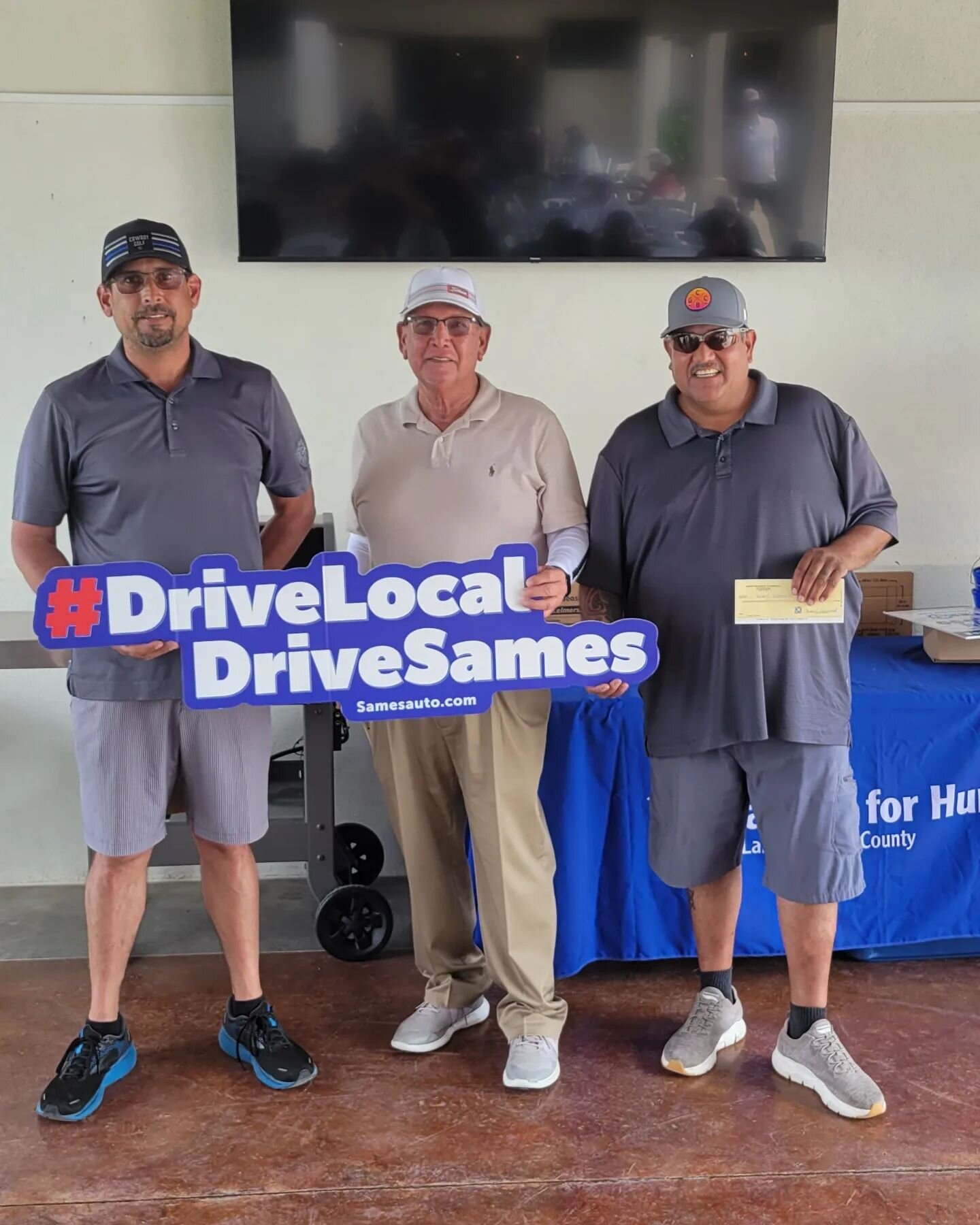 Congratulations to all of the participants and winners from the 2023 Golfing for Roofs Tournament sponsored by Sames Laredo Chevrolet &amp; Sames Ford. @casablancagolf @sameslaredo