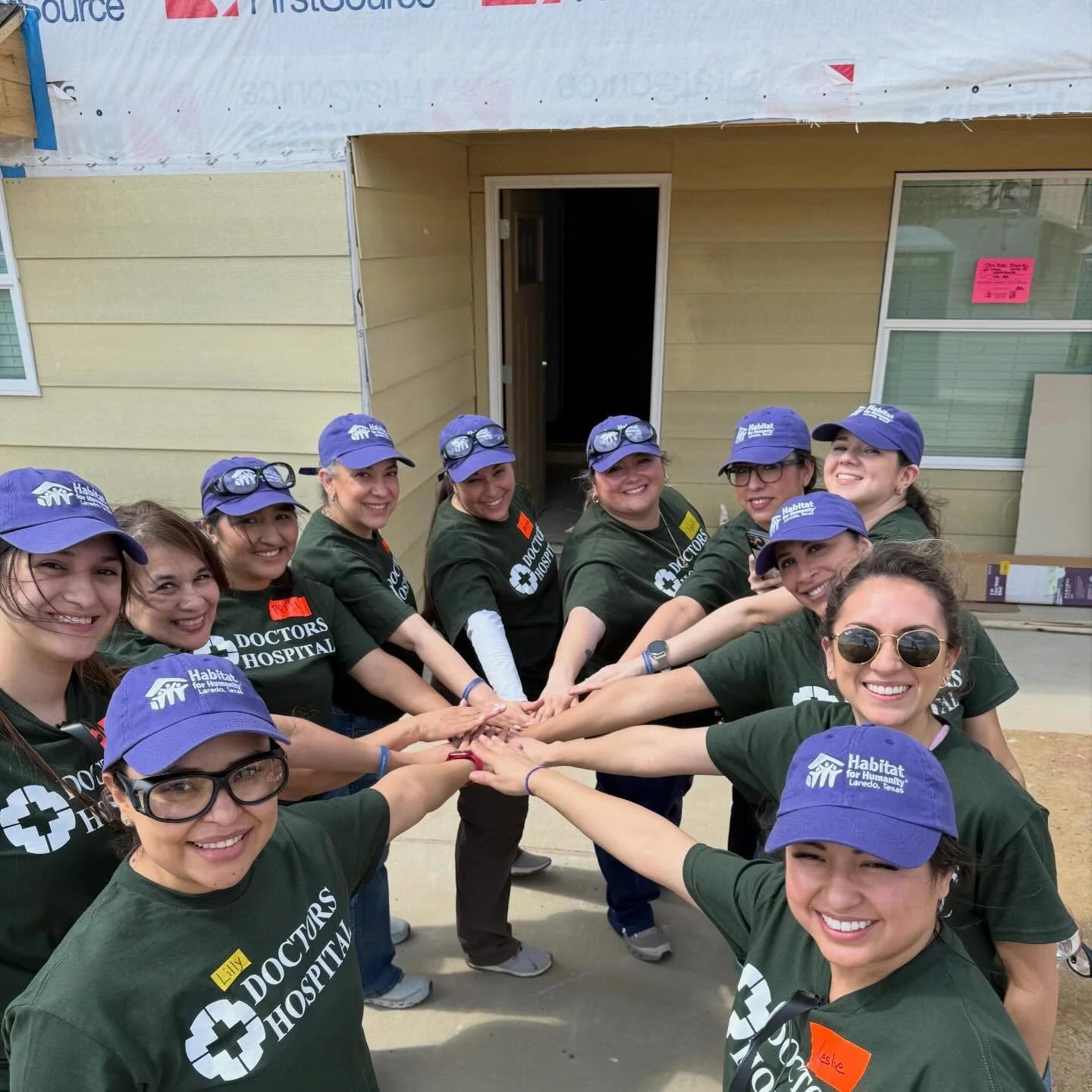 What an amazing day on site with Doctors Hospital! 💜🛠️

Your time, teamwork, and dedication help us move one step closer to building safe, affordable homes in our community. 

We&rsquo;re so grateful to have you building alongside us!