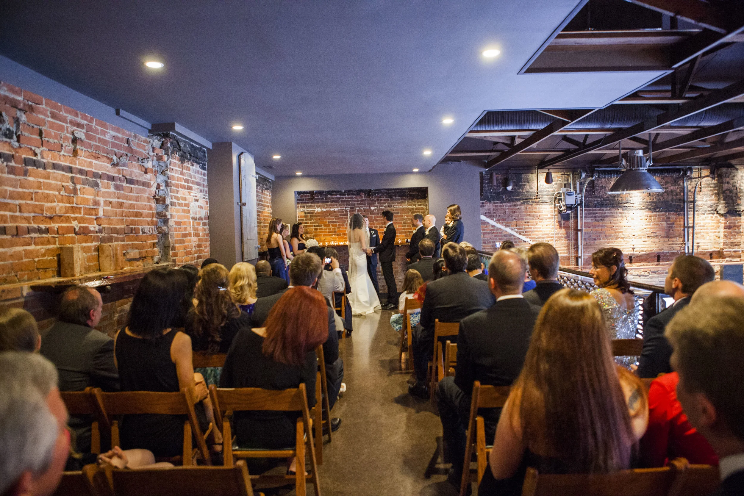 Host your wedding ceremony on the mezzanine