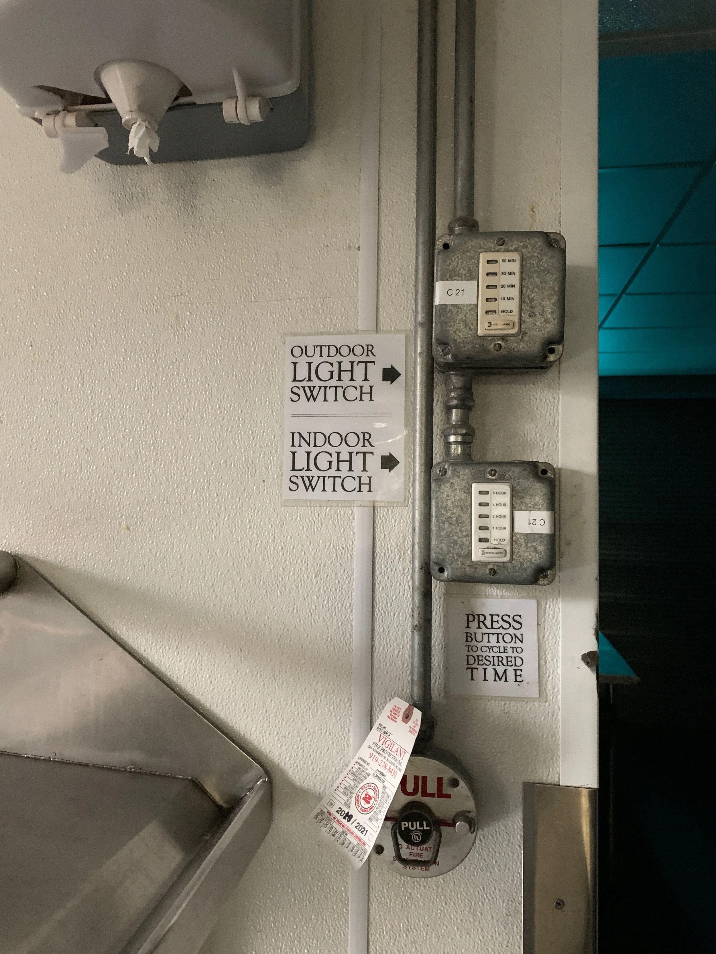 Kitchen Light Switch