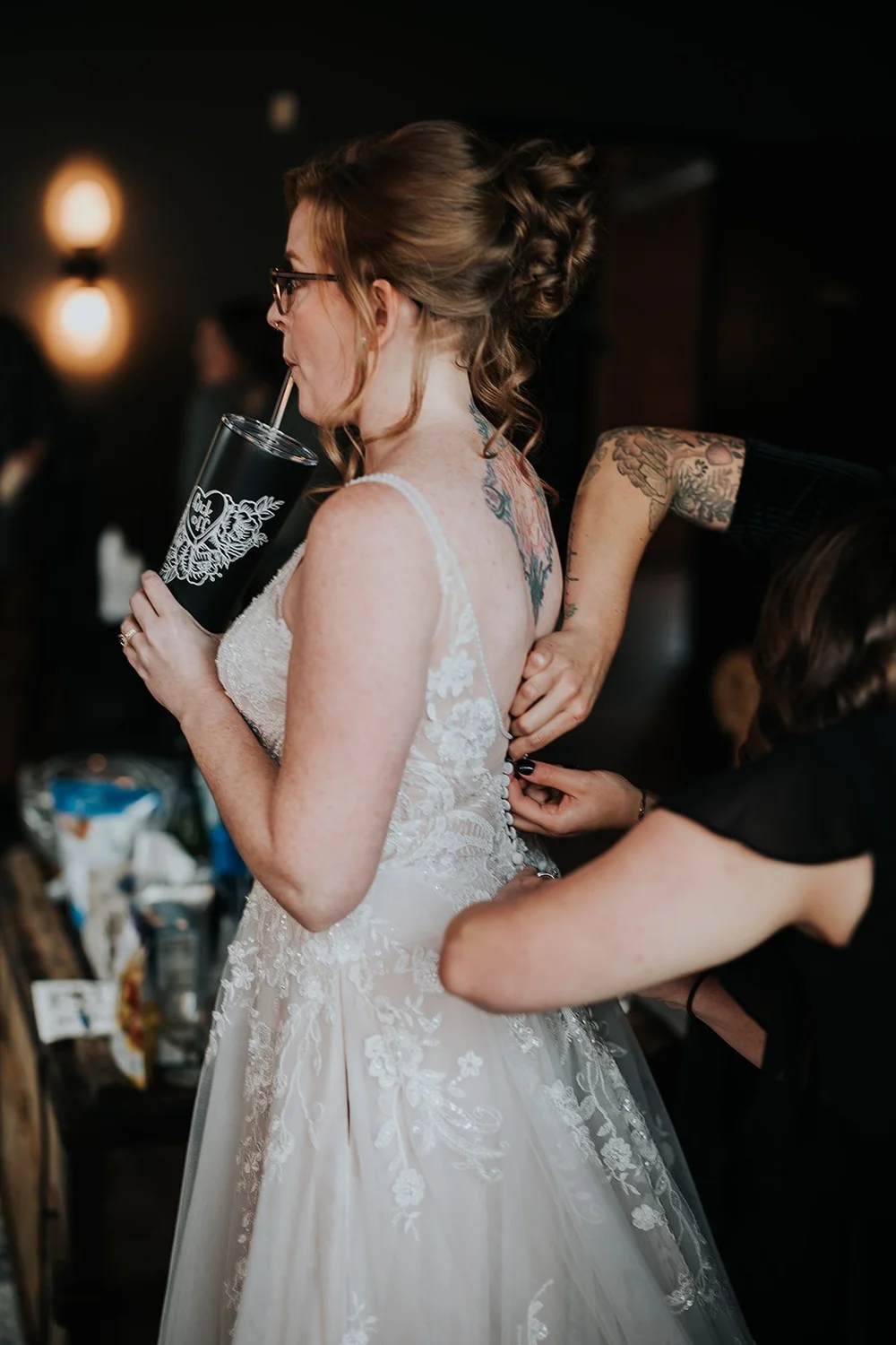 Real Wedding: Mike & Mo's Hallowedding — The Cookery