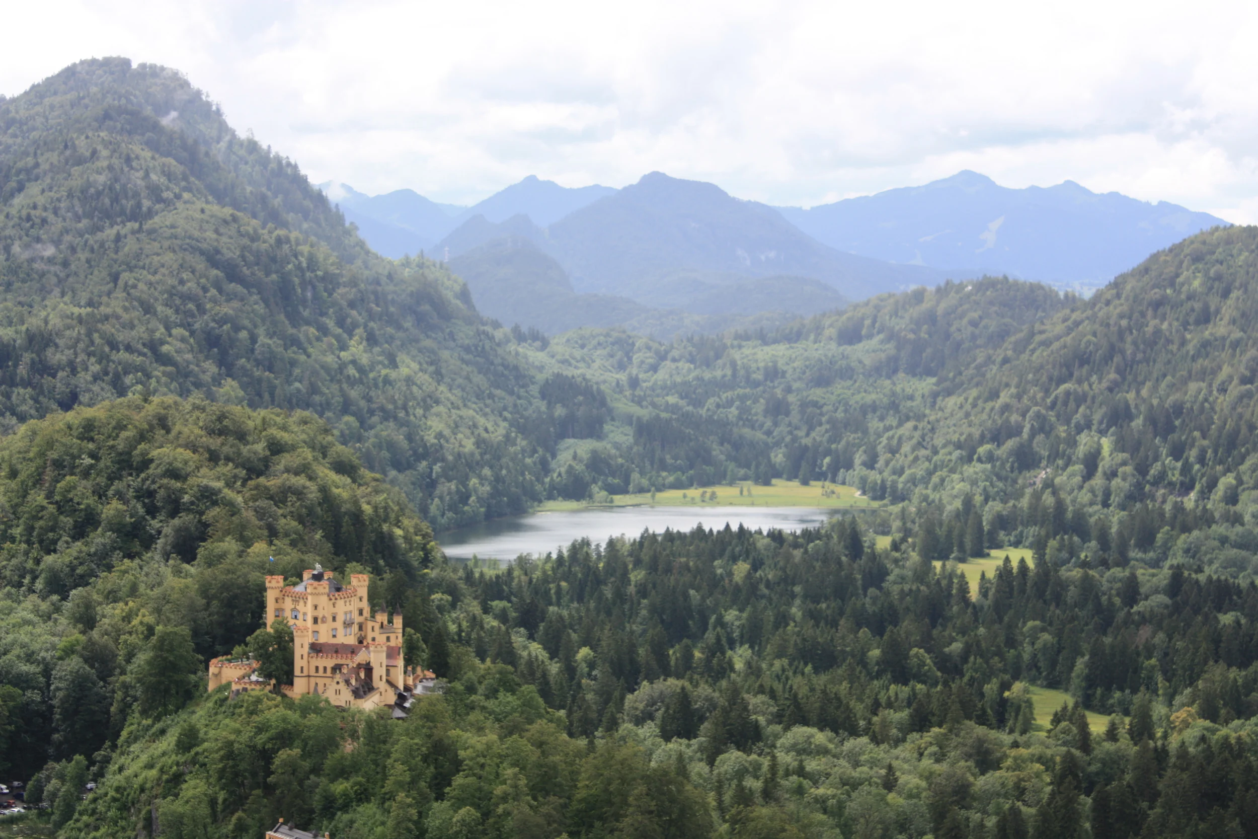 View from Neuschwanstein