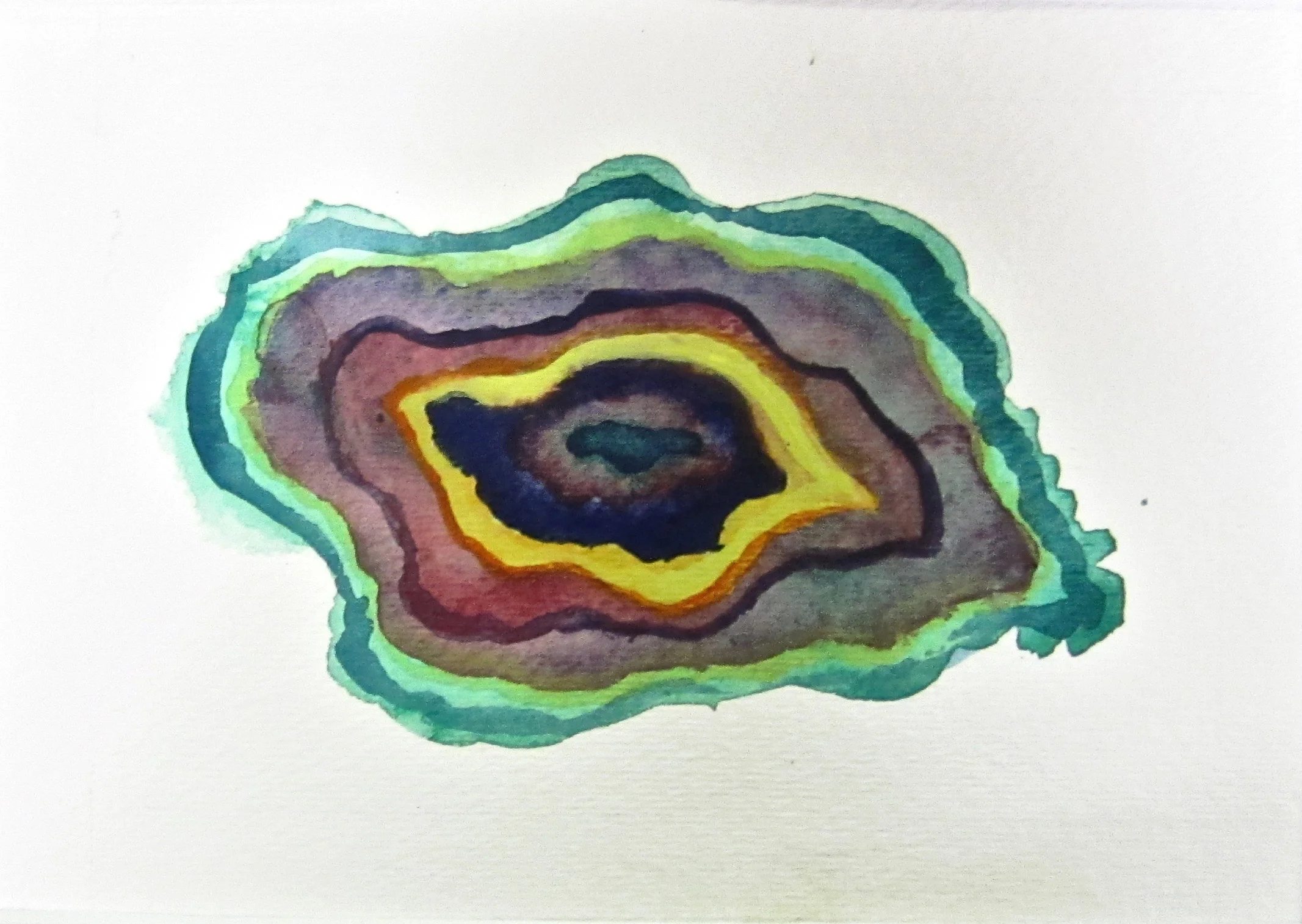 Layers (Aquamarine), 2015