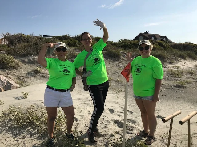 Terry Fansler, Brenda Zack and Anna Wechter celebrate nest #5
