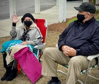 Turtle Patrol celebrates with an outdoor, socially distant farewell party