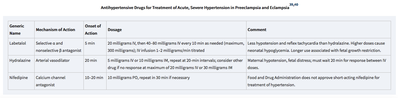 Management of eclampsia includes treatment of seizures, treatment of hypertension, and emergent obstetric consultation to facilitate urgent delivery of the fetus . Tintinalli 8th ed.