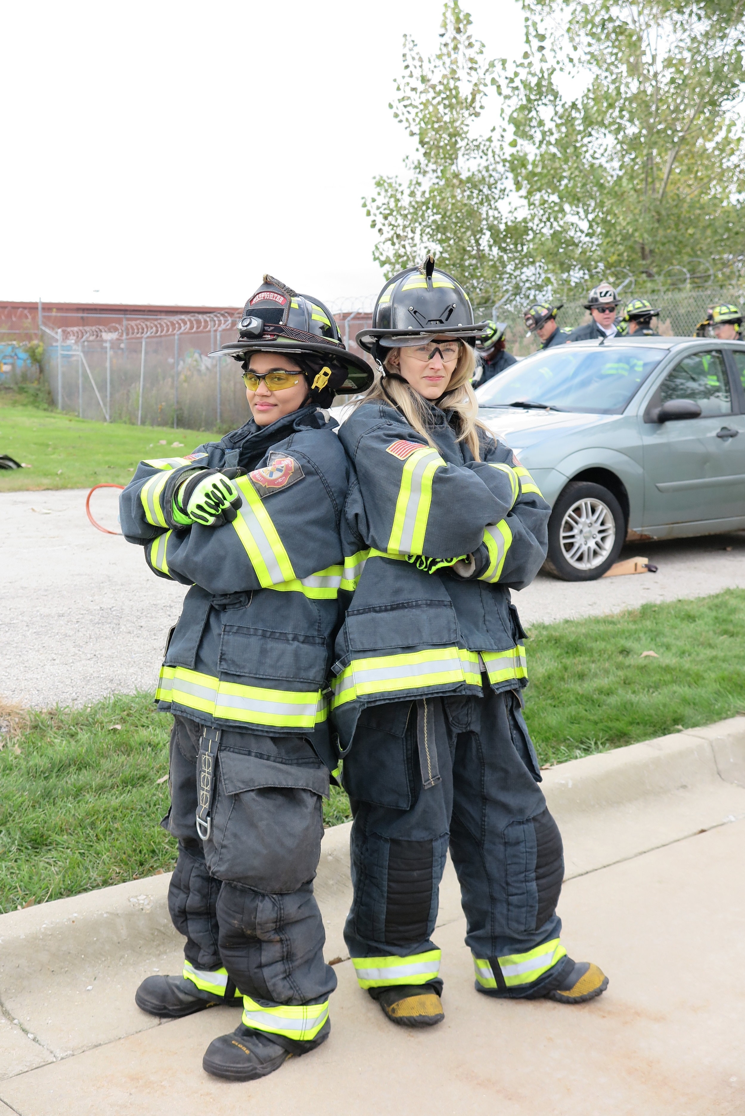 Uzma and Steph star in South Side Fire!.JPG