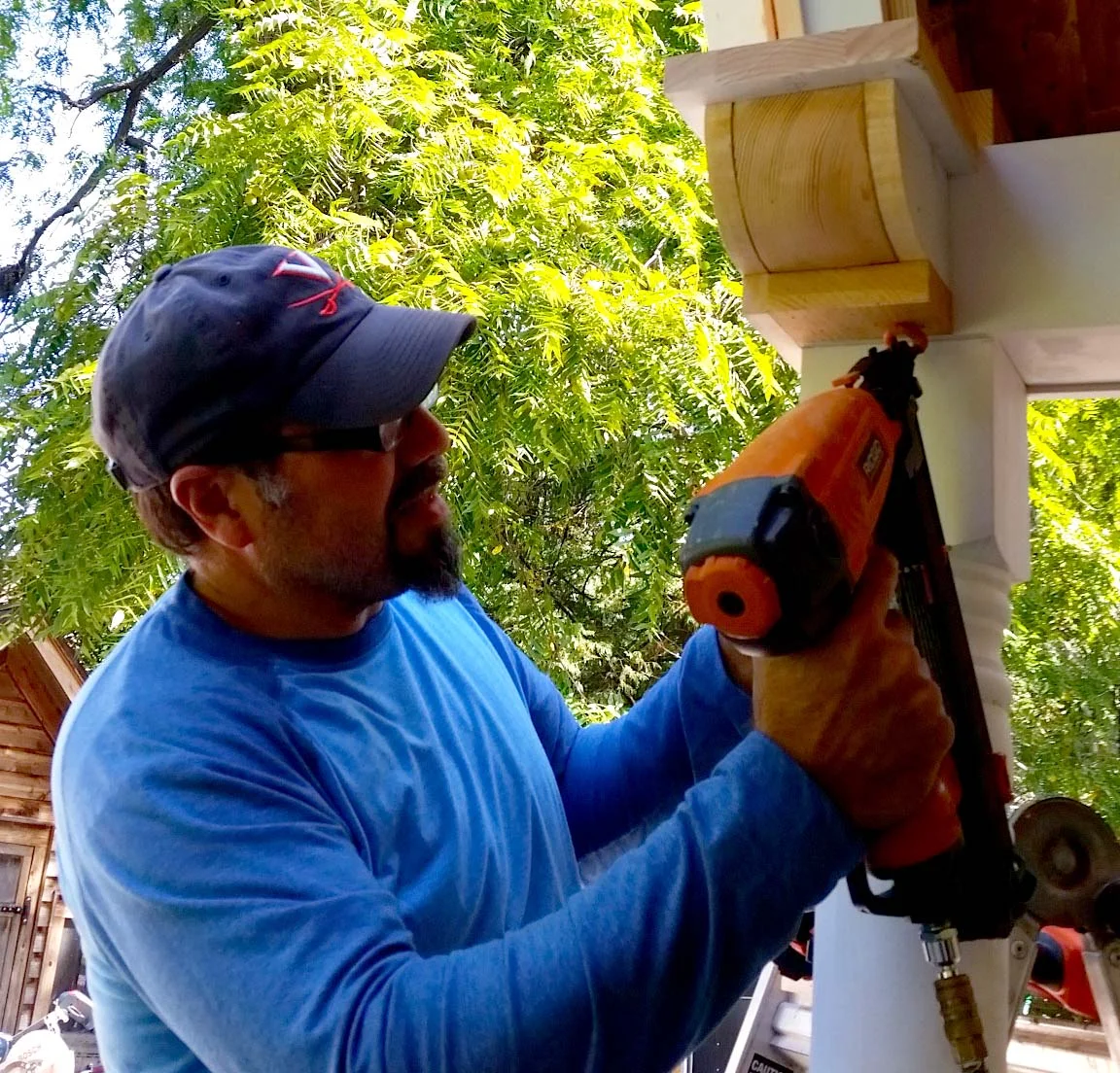 Head Rooster on the job, Paul Randazzese.