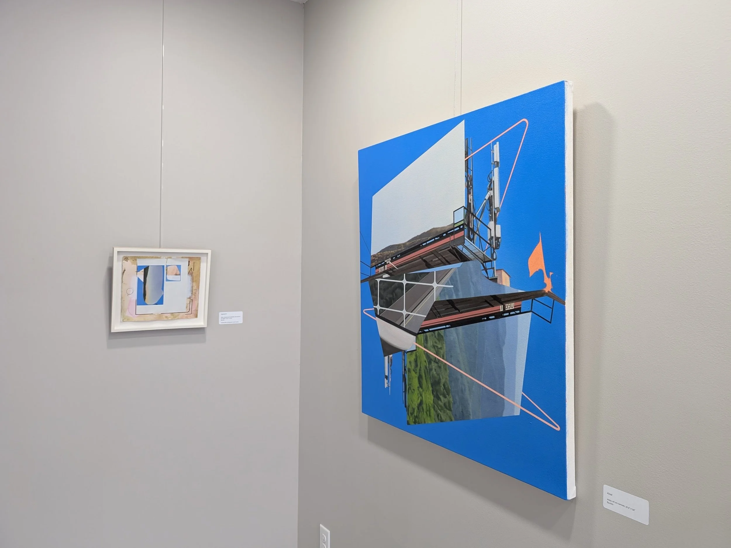 Hybrid No. 4 (view of the piece in custom frame with museum glass)