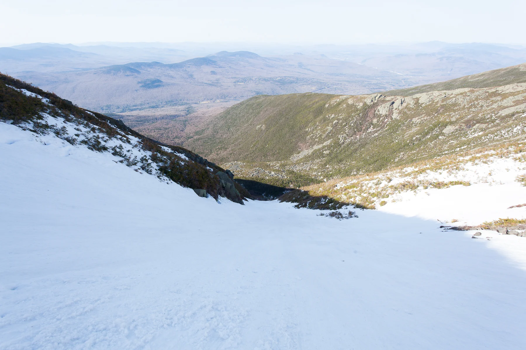 View down King Ravine.