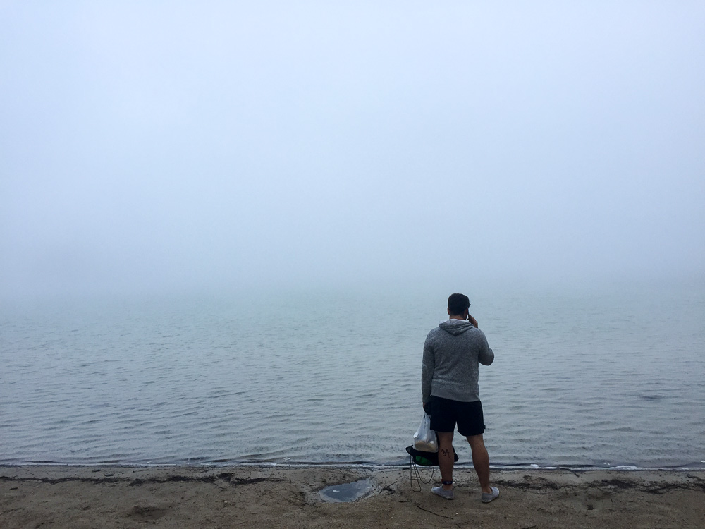 Hey bro - where are the swim buoys? 