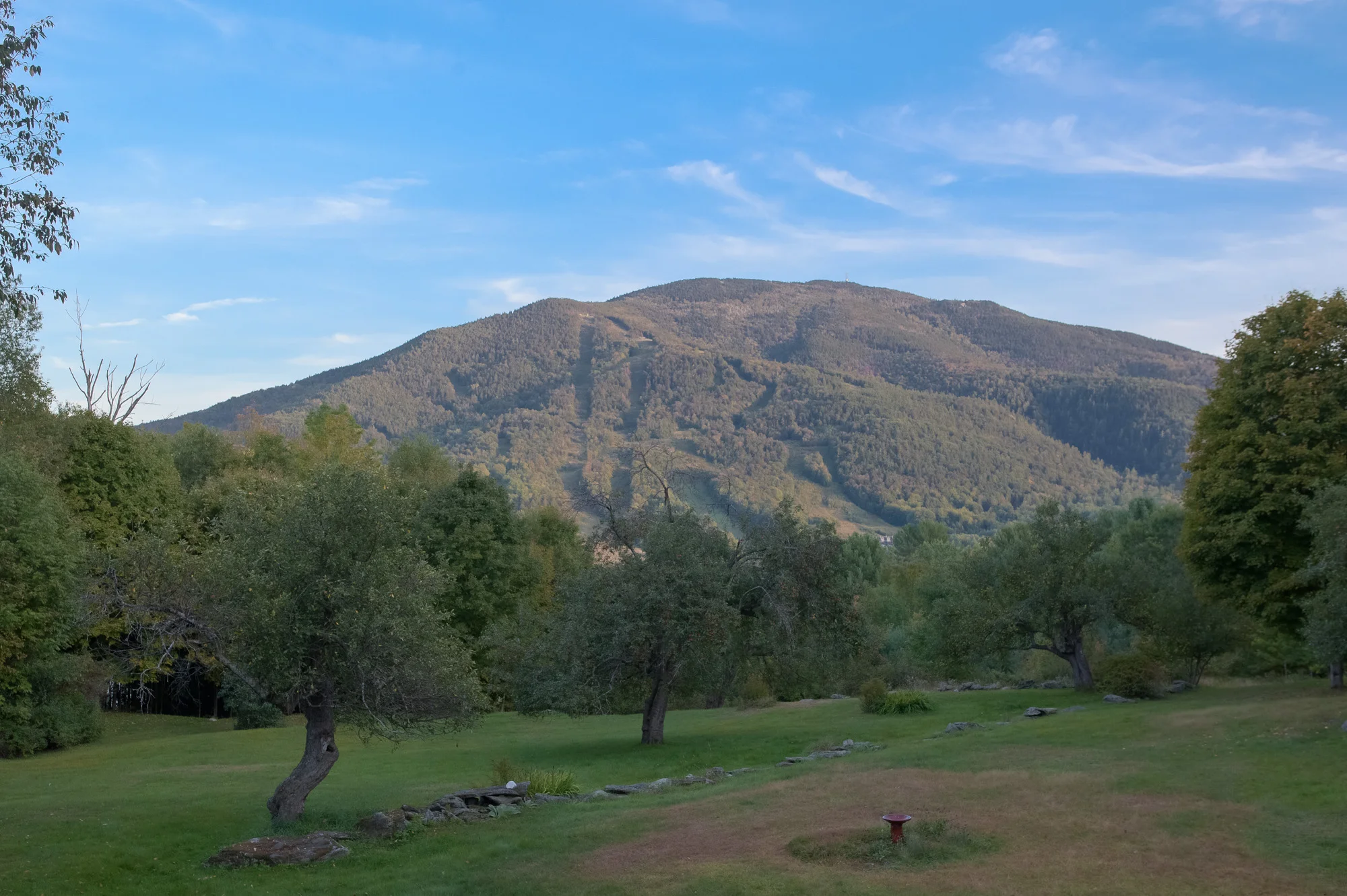 View of Ascutney from the Brown's house.