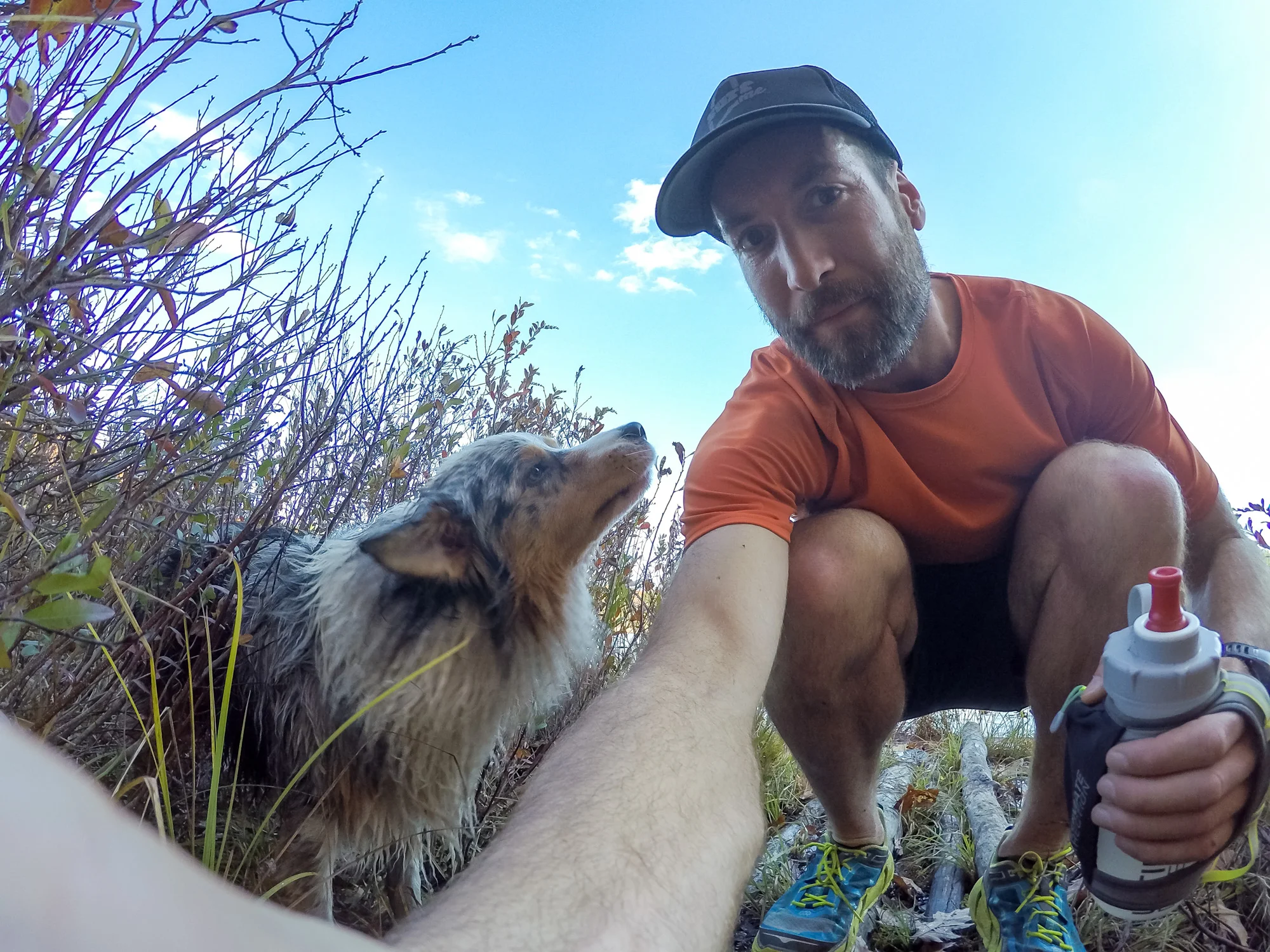 Another pit stop at Trout Pond.