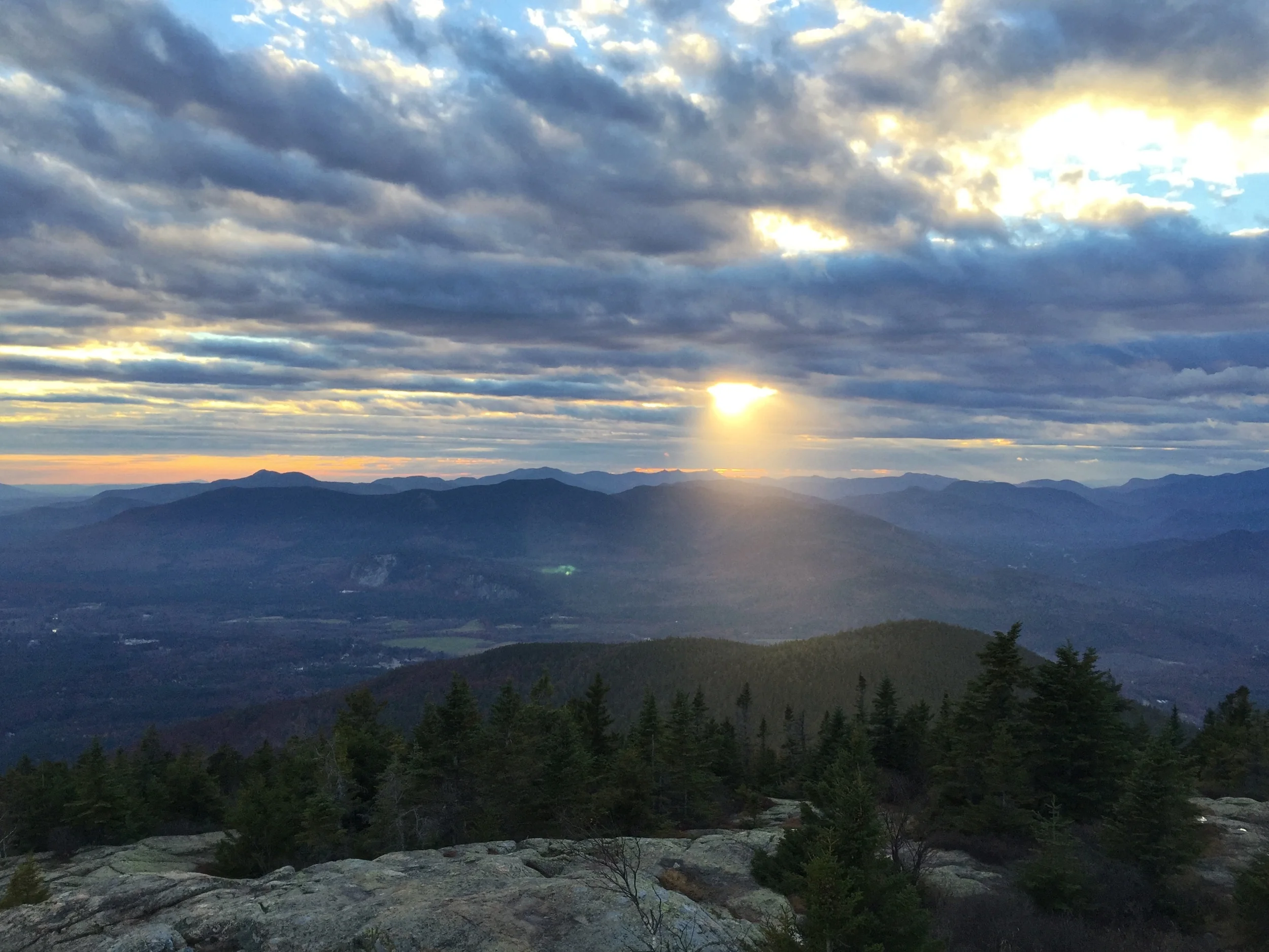 Even when the clouds roll in, Kearsarge rarely disappoints.