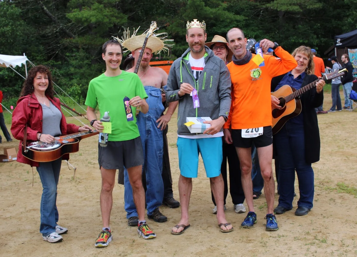 Bear Brook Trail Marathon Podium 2016.