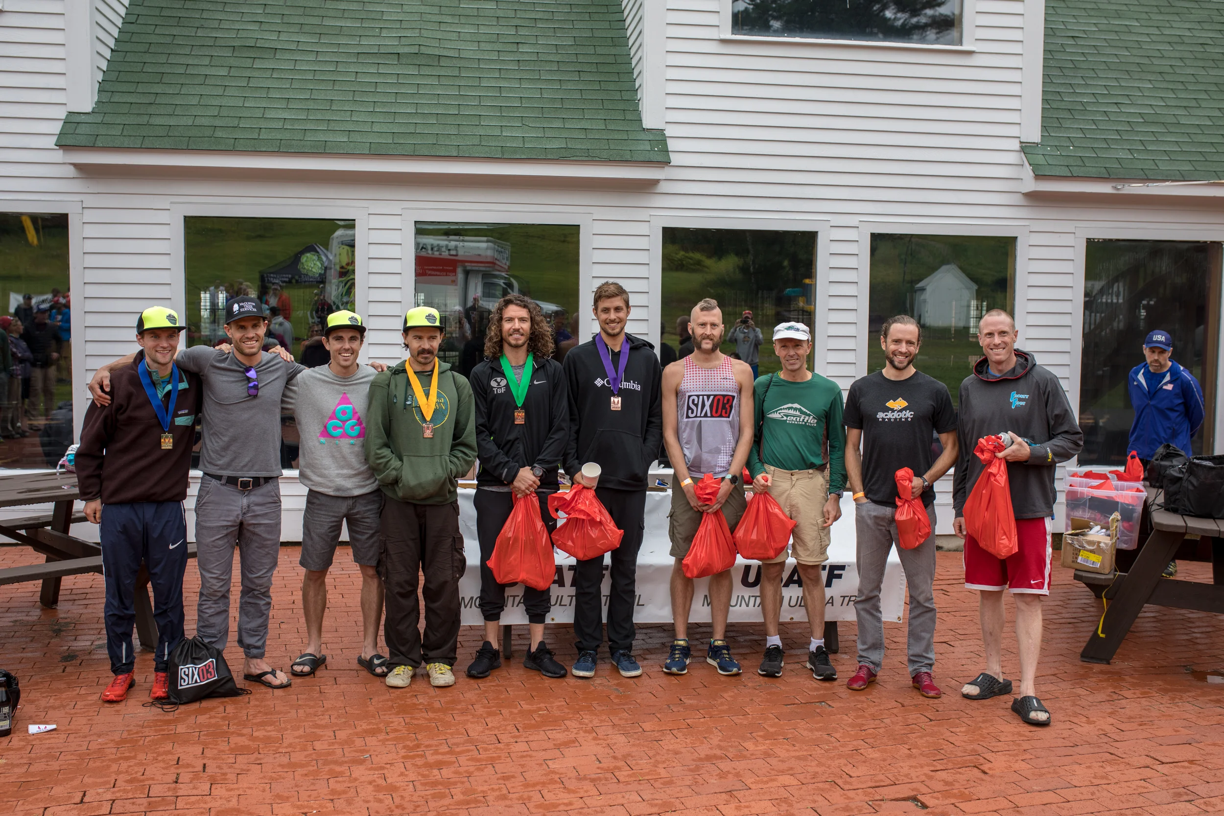 Ragged 50k top 10 men.