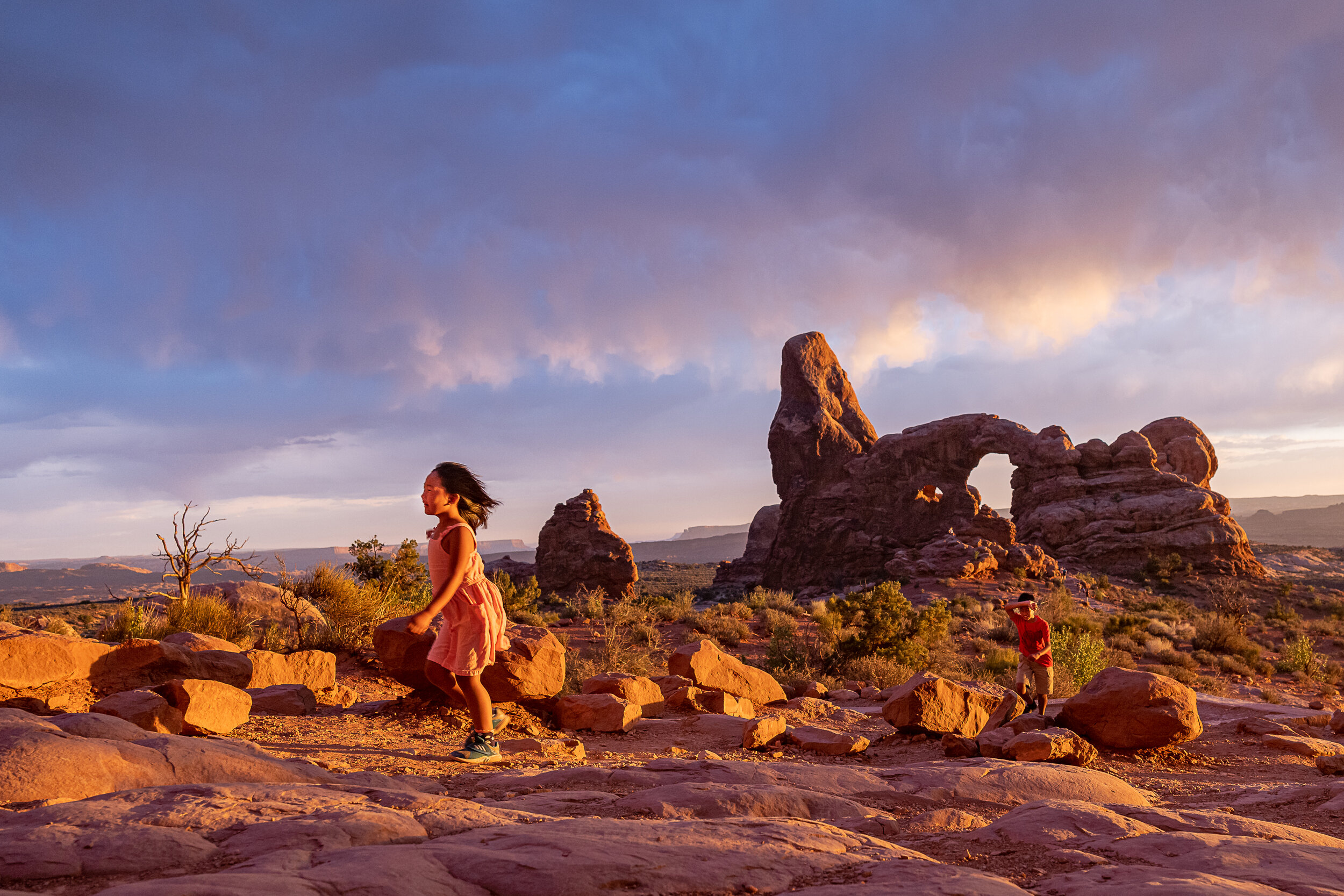 The Girl in Arches