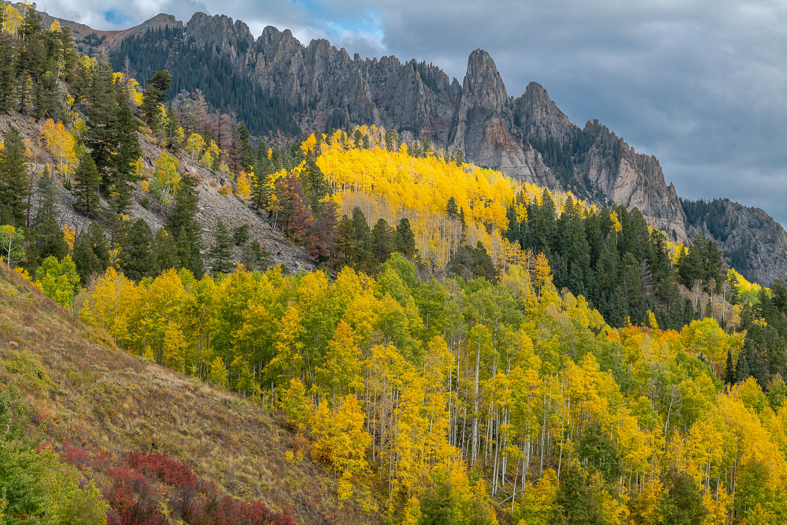 Outside Telluride, Colors of Colorado 2