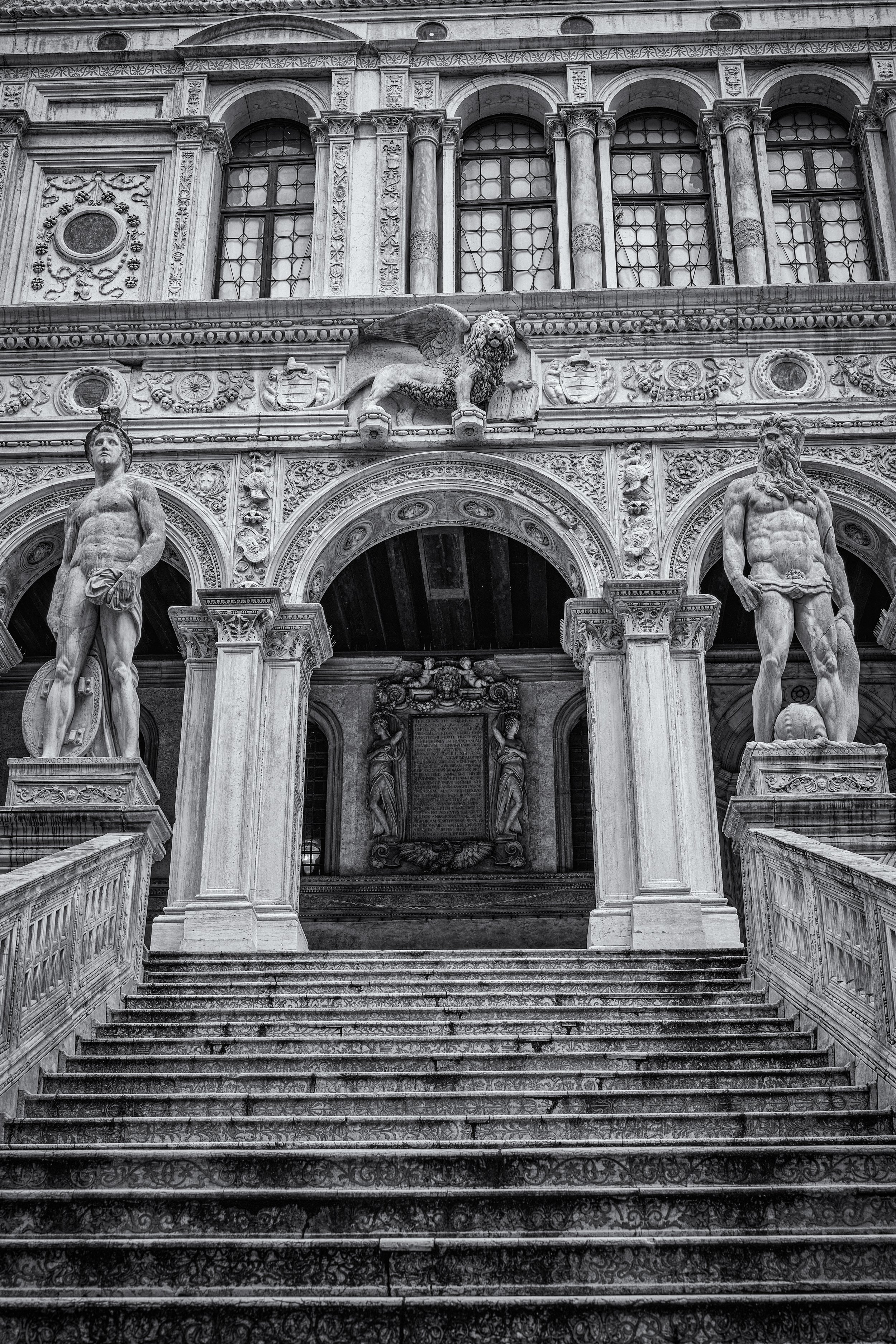Entrance to the Doge’s Palace, Venice.