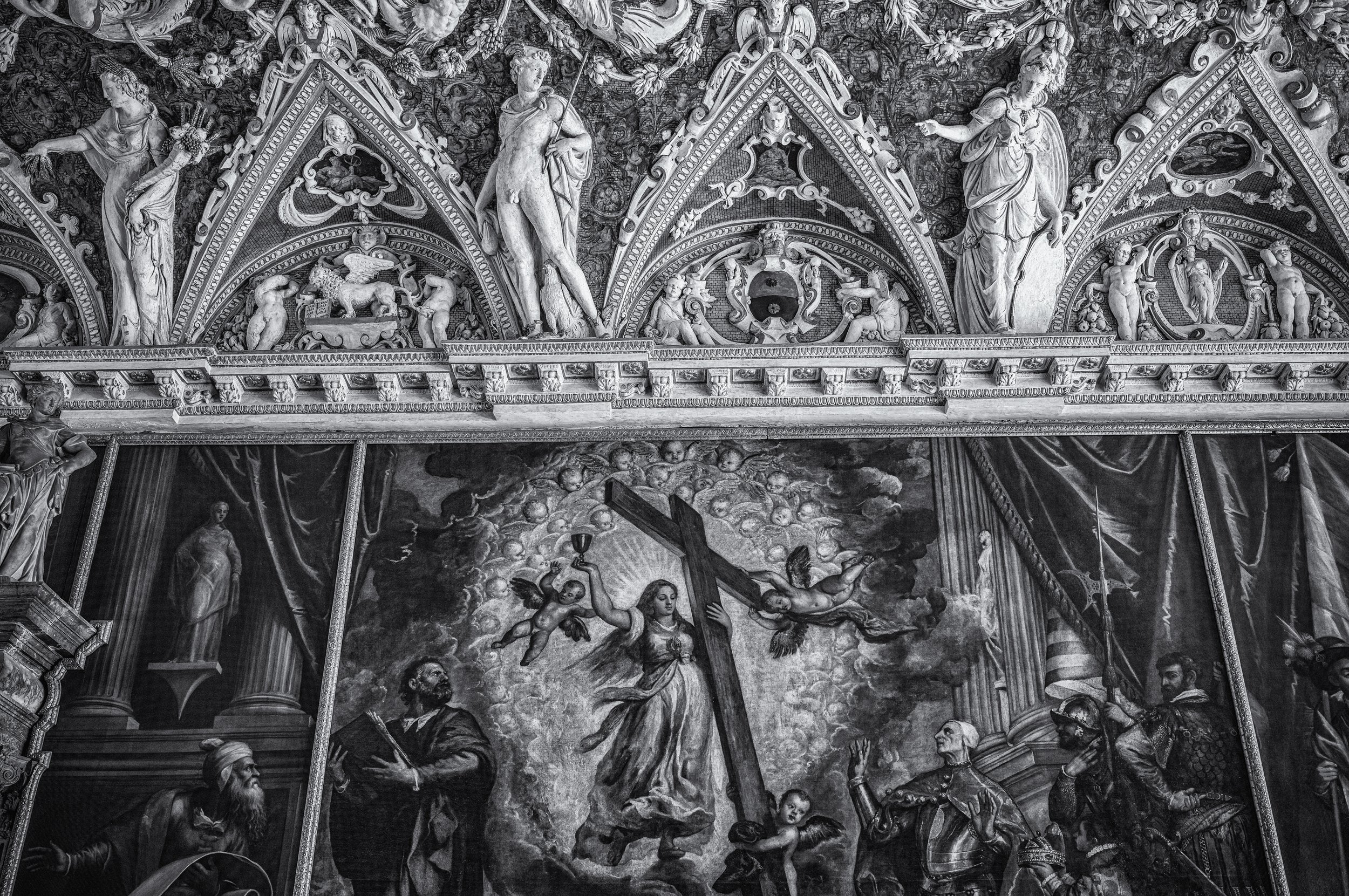 In the Doge’s Palace.