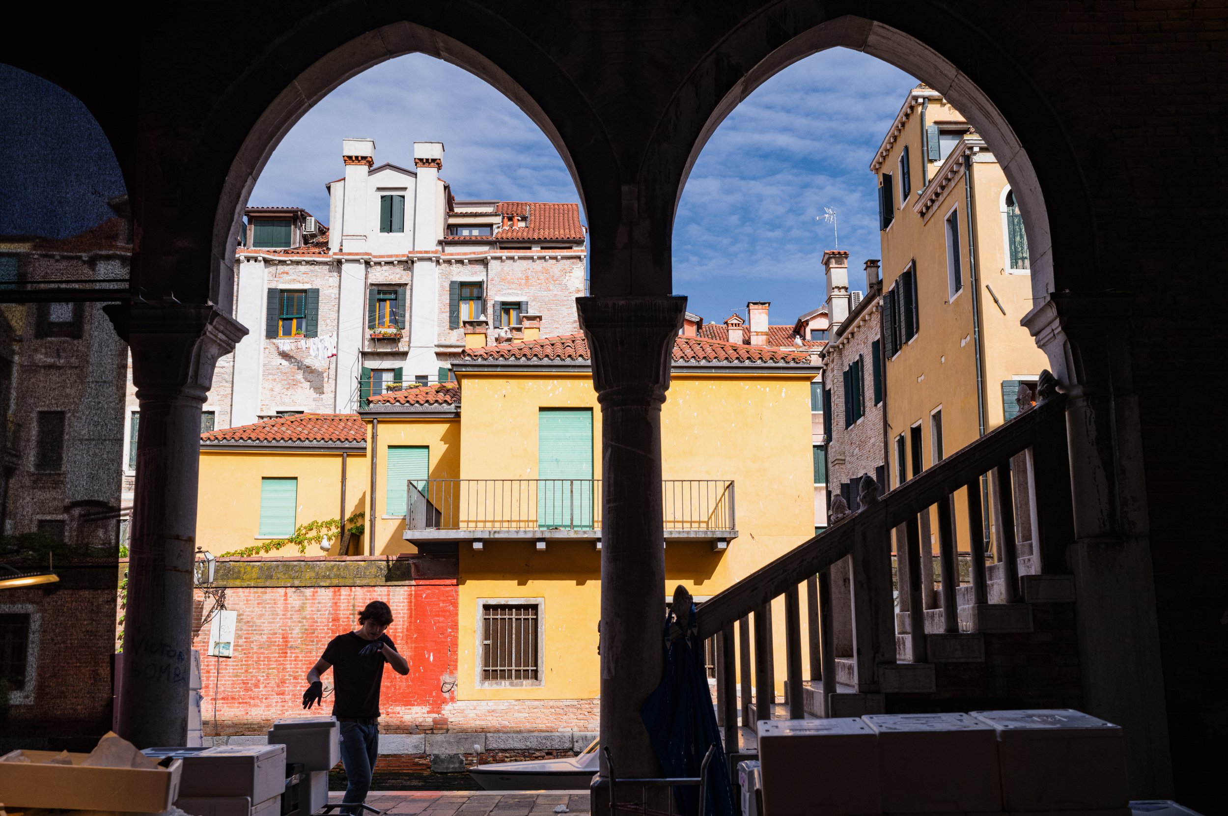 Rialto Market, Venice.
