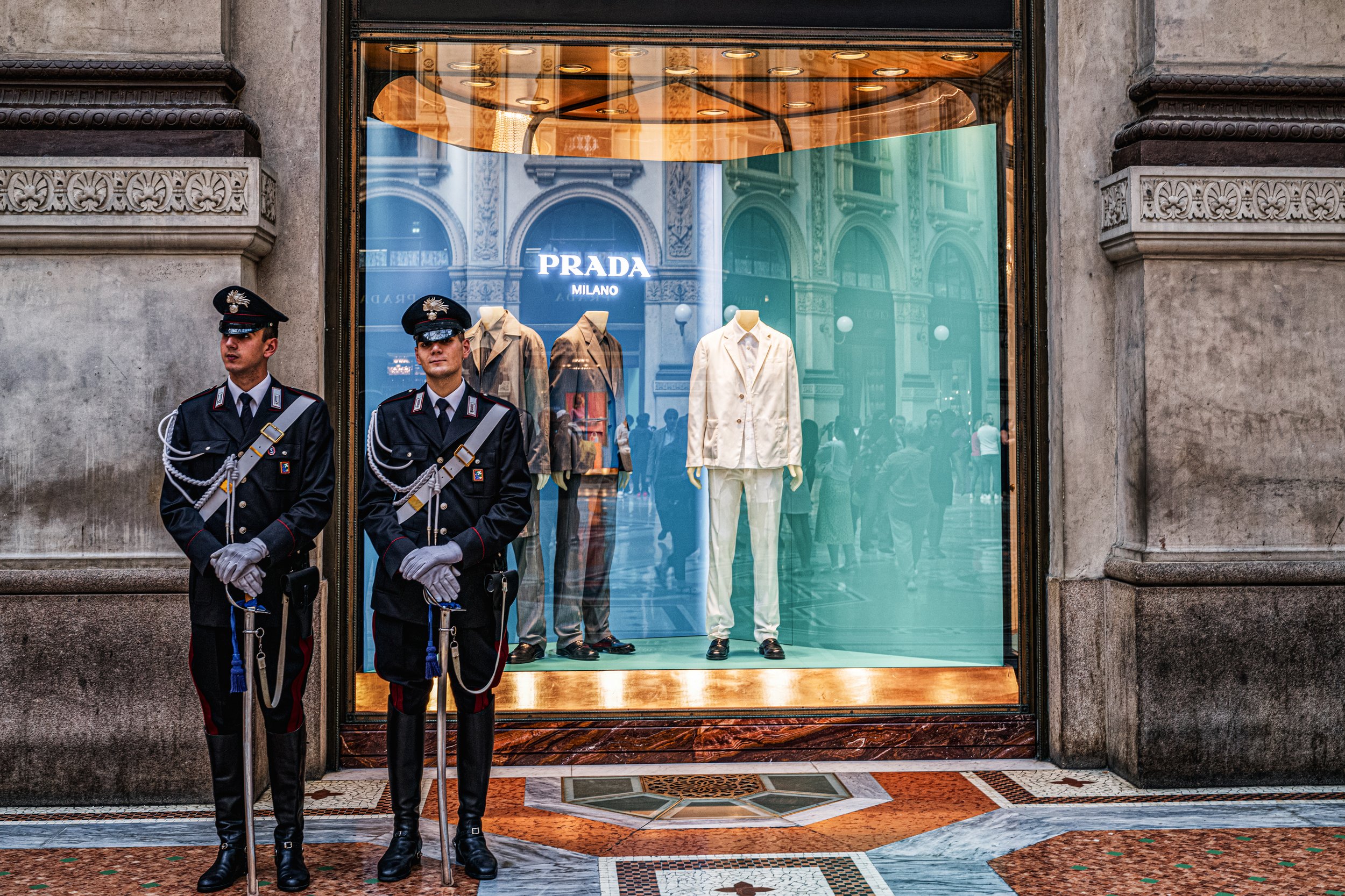 Galleria Vittorio Emanuele II, Milan.